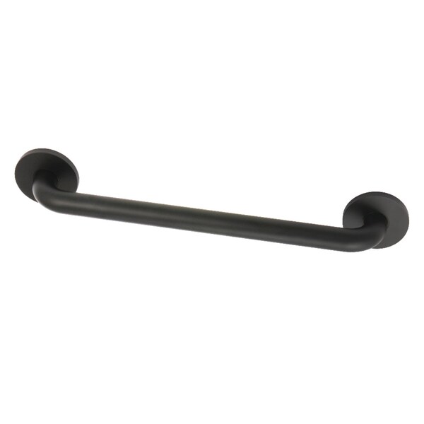 Kingston Brass GLDR814180 18-Inch X 1-1/4-Inch OD ADA Grab Bar, Matte Black GLDR814180 - main